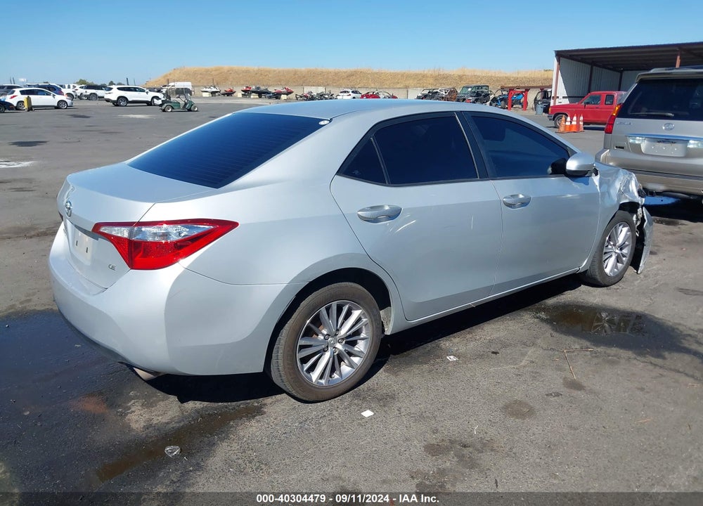 2014 TOYOTA COROLLA LE PLUS VIN: 2T1BURHEXEC087162
