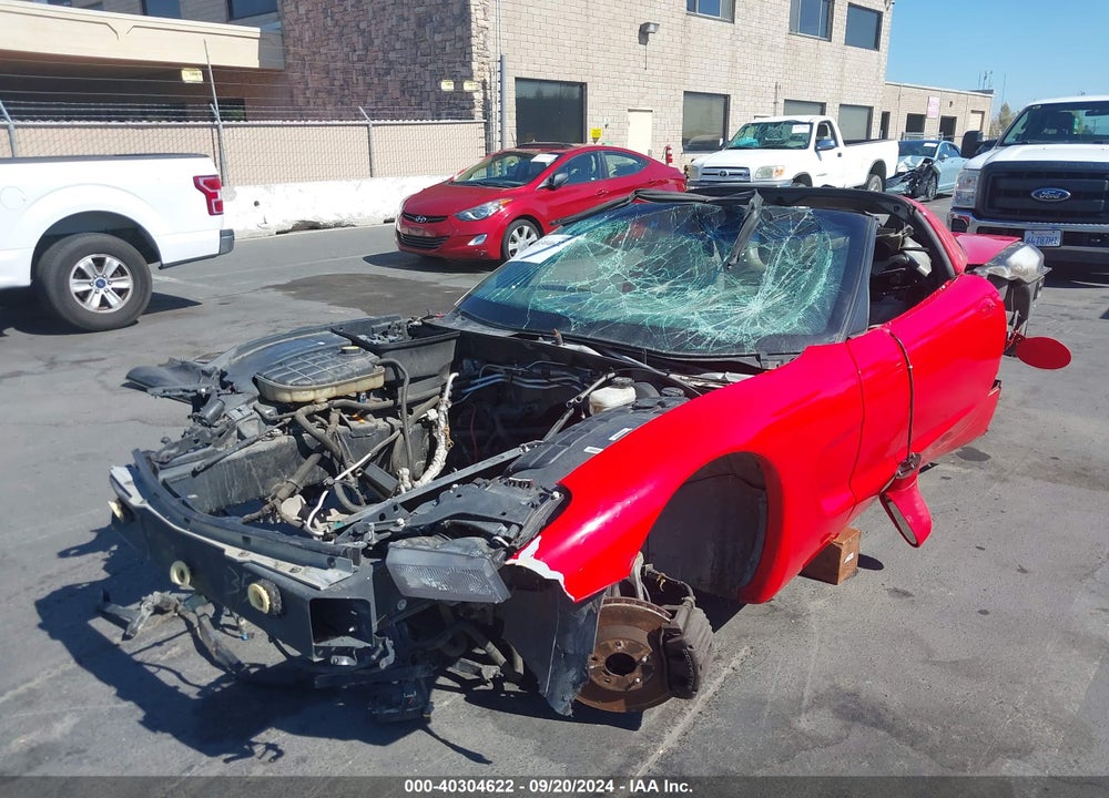 1998 CHEVROLET CORVETTE VIN: 1G1YY22G6W5112436