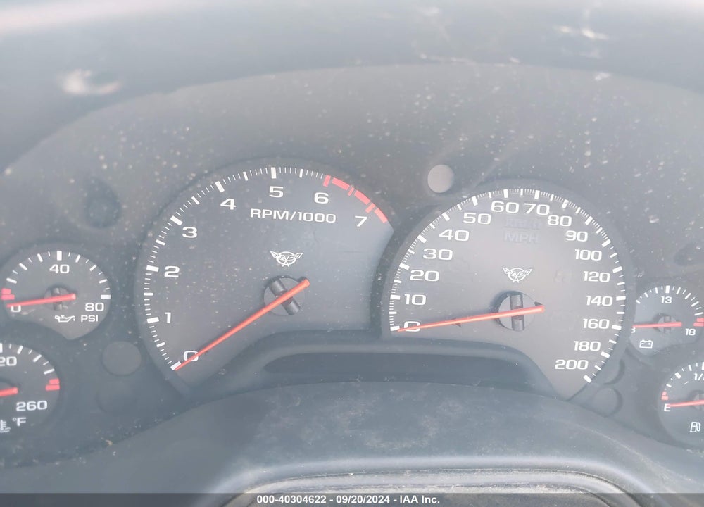 1998 CHEVROLET CORVETTE VIN: 1G1YY22G6W5112436