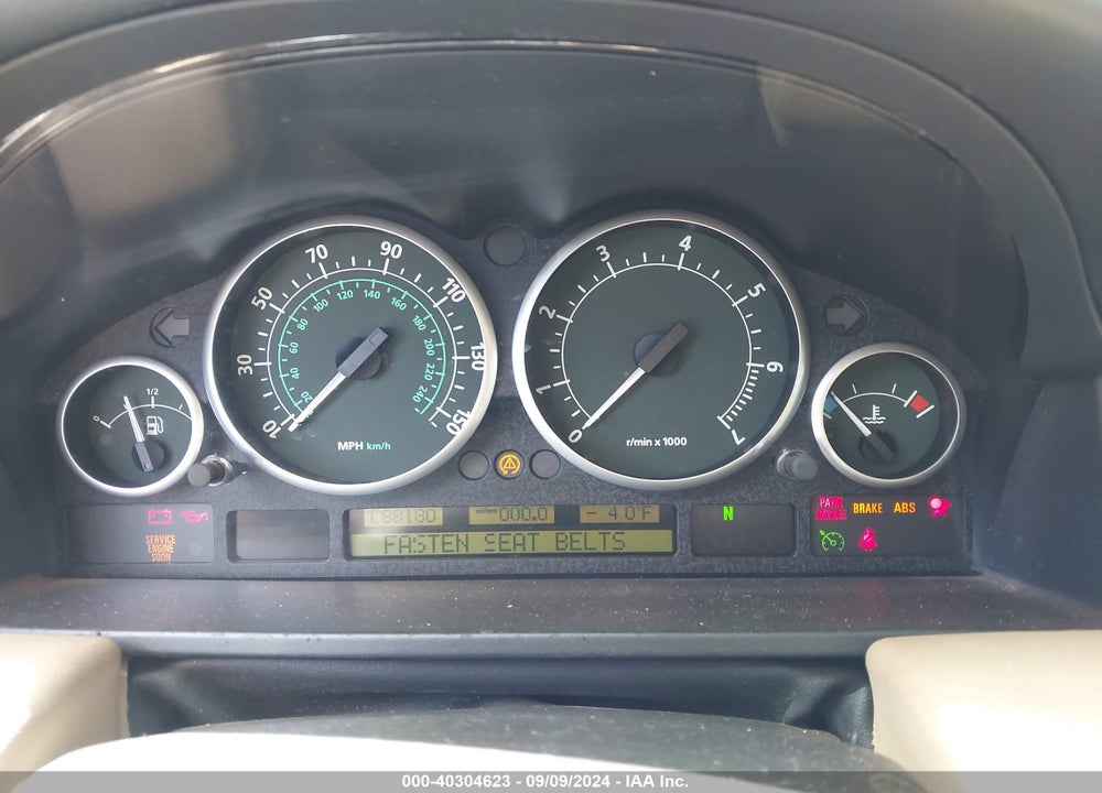 2004 LAND ROVER RANGE ROVER HSE VIN: SALME114X4A164858
