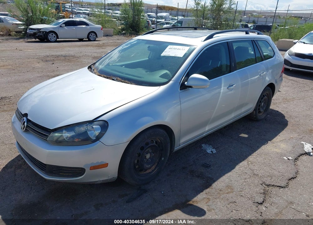 2012 VOLKSWAGEN JETTA SPORTWAGEN 2.0L TDI VIN: 3VWPL7AJ6CM662072