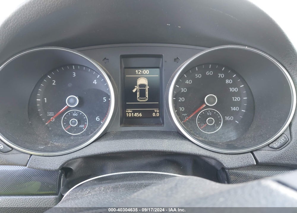 2012 VOLKSWAGEN JETTA SPORTWAGEN 2.0L TDI VIN: 3VWPL7AJ6CM662072