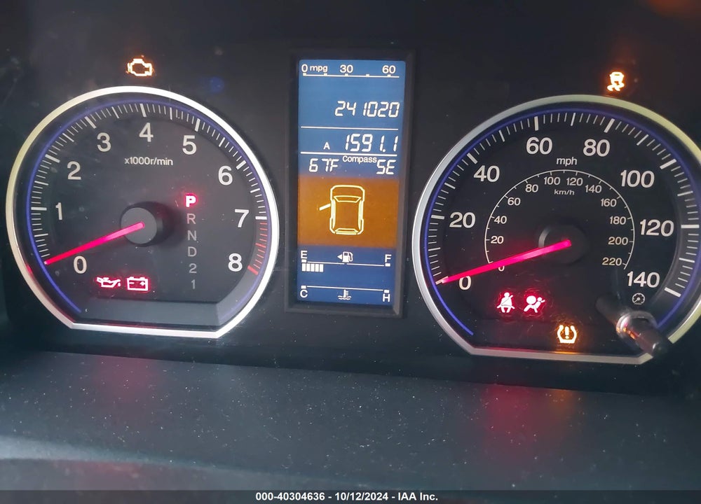 2011 HONDA CR-V EX-L VIN: 5J6RE3H76BL013293