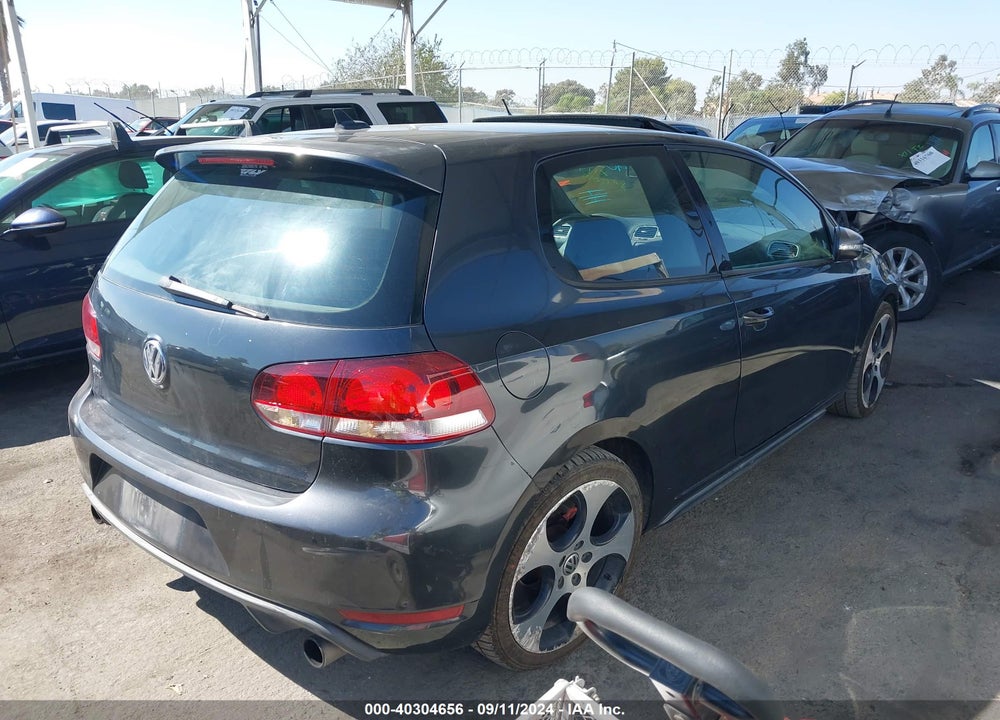 2012 VOLKSWAGEN GTI 2-DOOR VIN: WVWFD7AJXCW143523