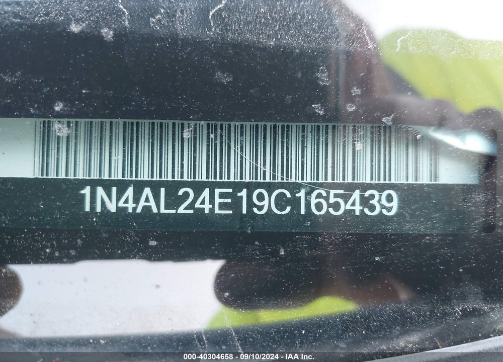 2009 NISSAN ALTIMA 2.5 S VIN: 1N4AL24E19C165439