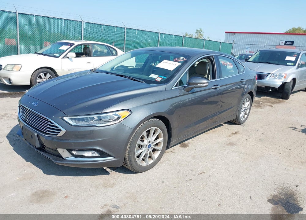 2017 FORD FUSION SE VIN: 3FA6P0HD1HR317686