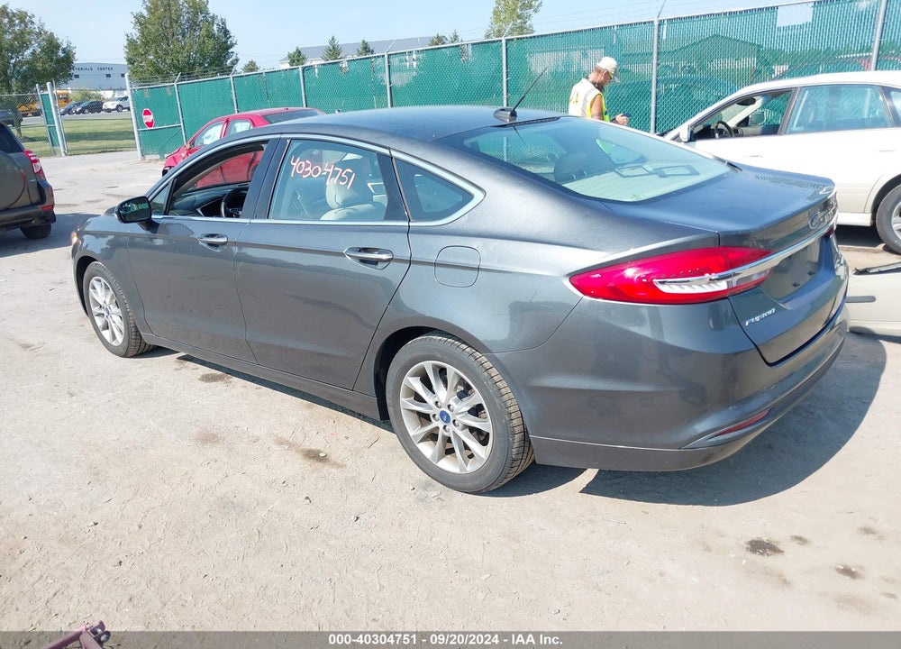 2017 FORD FUSION SE VIN: 3FA6P0HD1HR317686