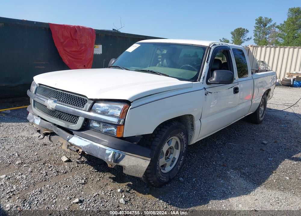 2004 CHEVROLET SILVERADO 1500 WORK TRUCK VIN: 1GCEC19XX4Z120666