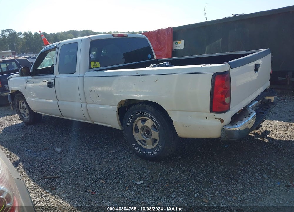 2004 CHEVROLET SILVERADO 1500 WORK TRUCK VIN: 1GCEC19XX4Z120666