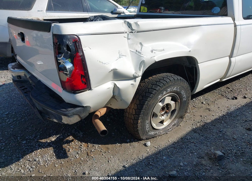 2004 CHEVROLET SILVERADO 1500 WORK TRUCK VIN: 1GCEC19XX4Z120666