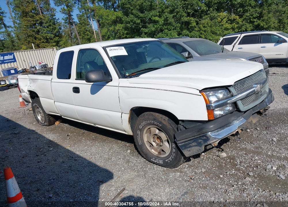 2004 CHEVROLET SILVERADO 1500 WORK TRUCK VIN: 1GCEC19XX4Z120666