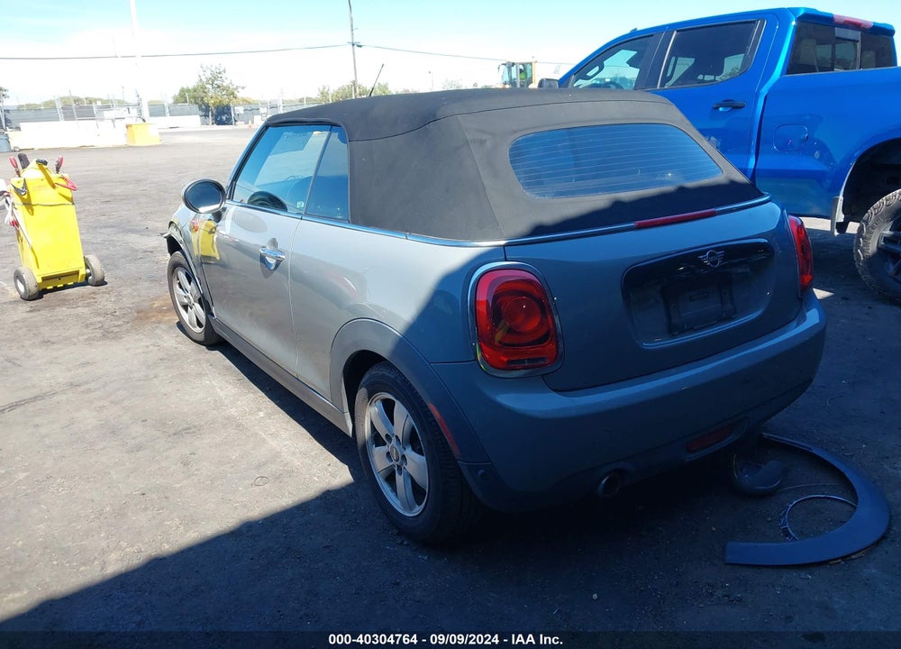 2019 MINI CONVERTIBLE COOPER VIN: WMWWG5C57K3D01537