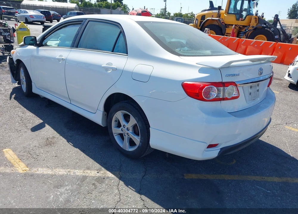 2013 TOYOTA COROLLA S VIN: 5YFBU4EE6DP122849
