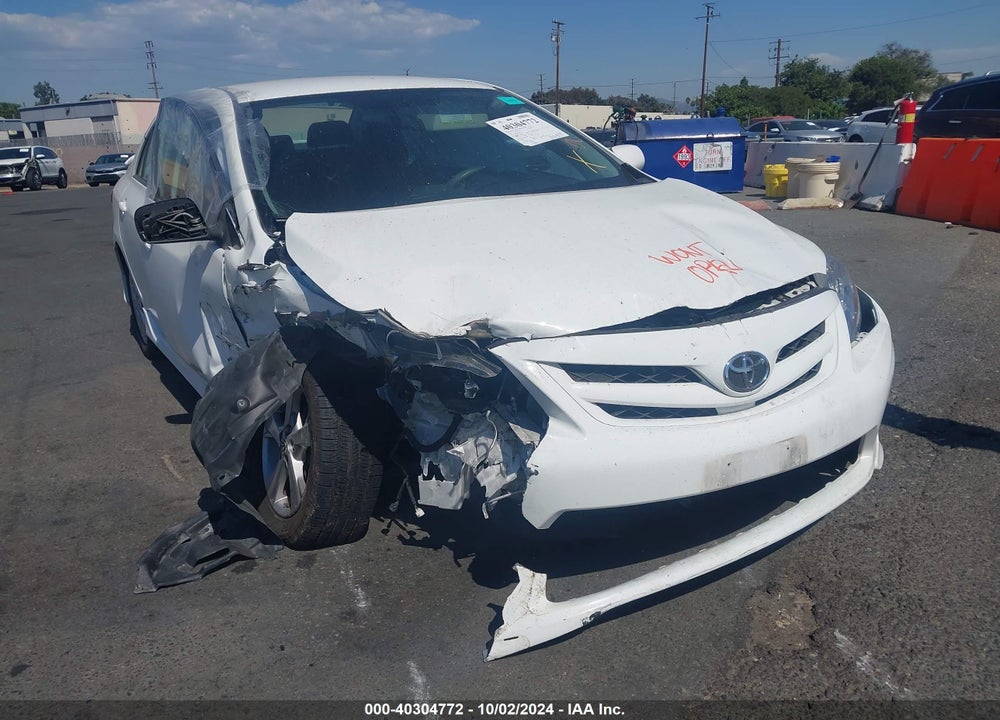 2013 TOYOTA COROLLA S VIN: 5YFBU4EE6DP122849