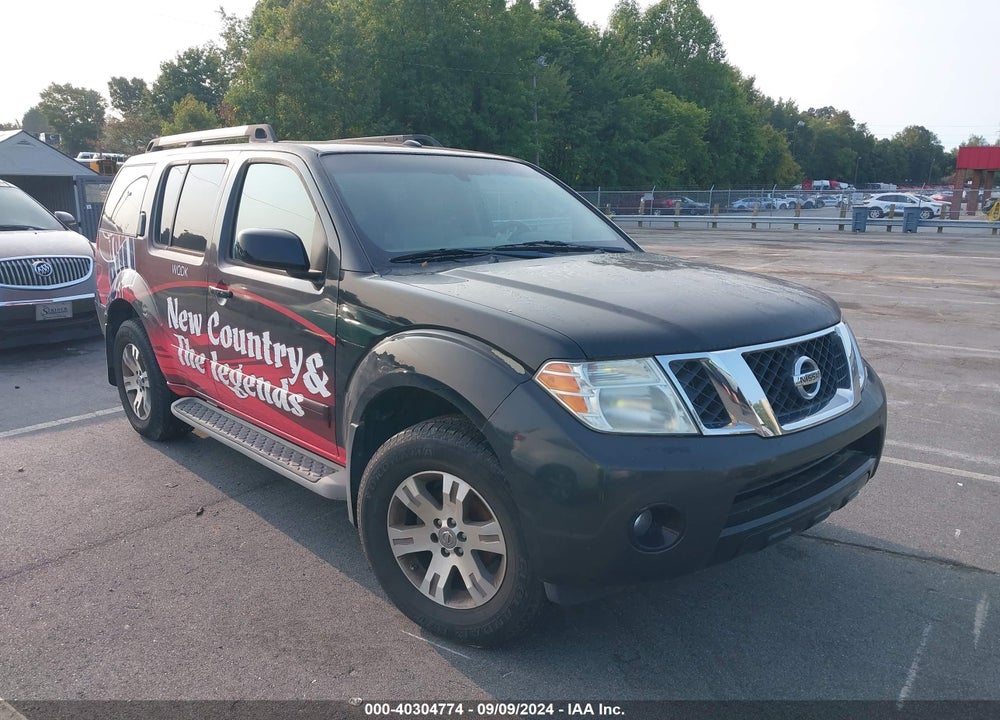 2011 NISSAN PATHFINDER SILVER VIN: 5N1AR1NN4BC630363