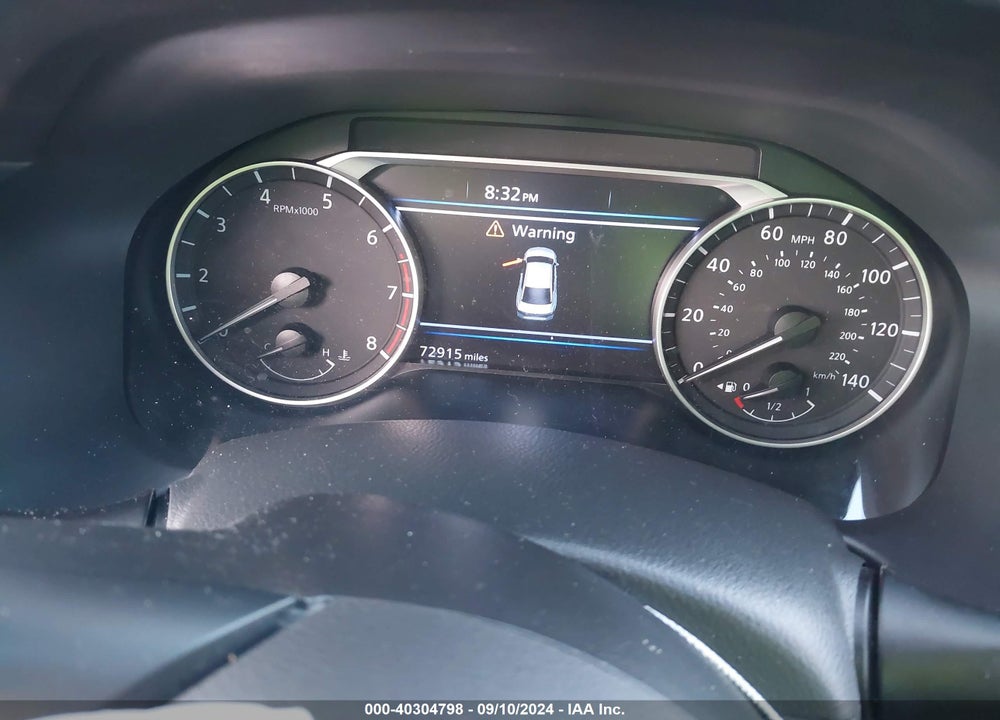 2022 NISSAN ALTIMA SV FWD VIN: 1N4BL4DV8NN308739