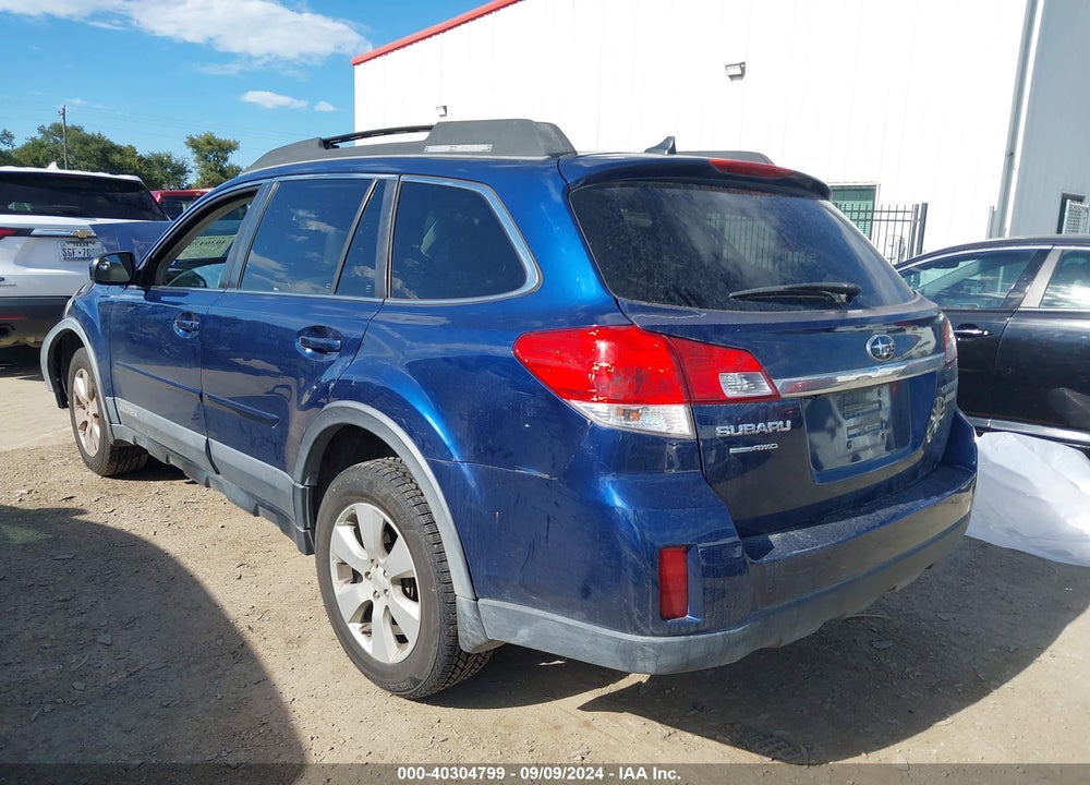 2011 SUBARU OUTBACK 2.5I LIMITED VIN: 4S4BRBKC2B3358716