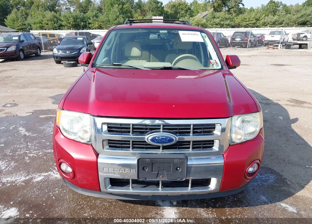 2012 FORD ESCAPE LIMITED VIN: 1FMCU0EG0CKA67032