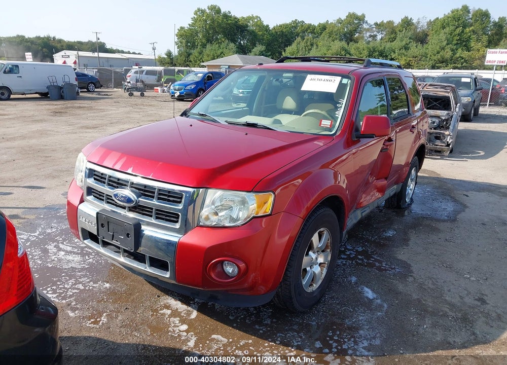 2012 FORD ESCAPE LIMITED VIN: 1FMCU0EG0CKA67032