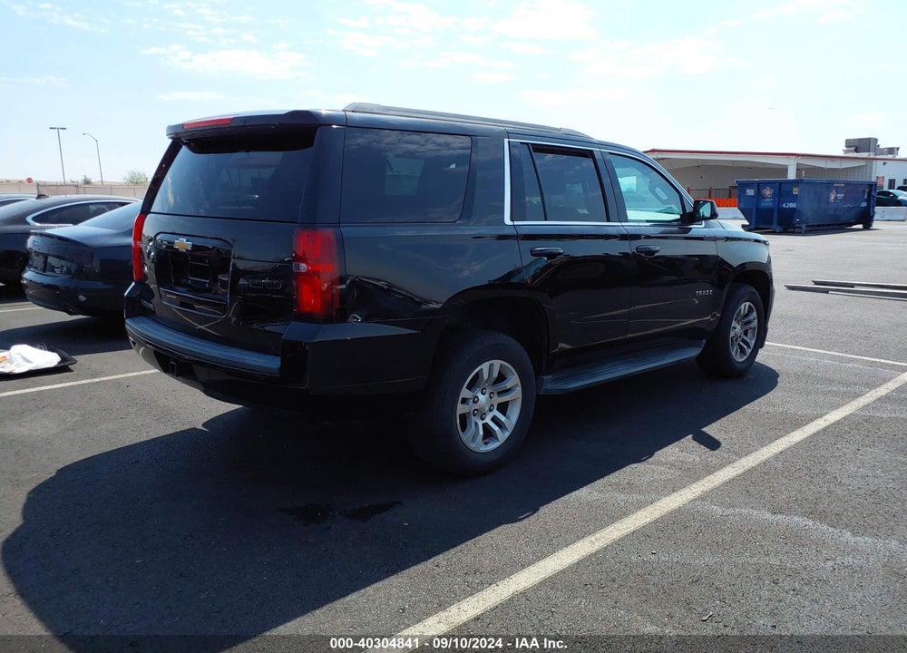 2017 CHEVROLET TAHOE LS VIN: 1GNSCAEC9HR229994