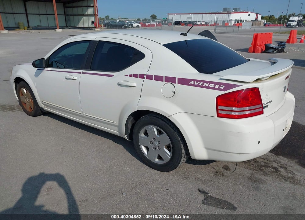 2010 DODGE AVENGER SXT VIN: 1B3CC4FD4AN175329
