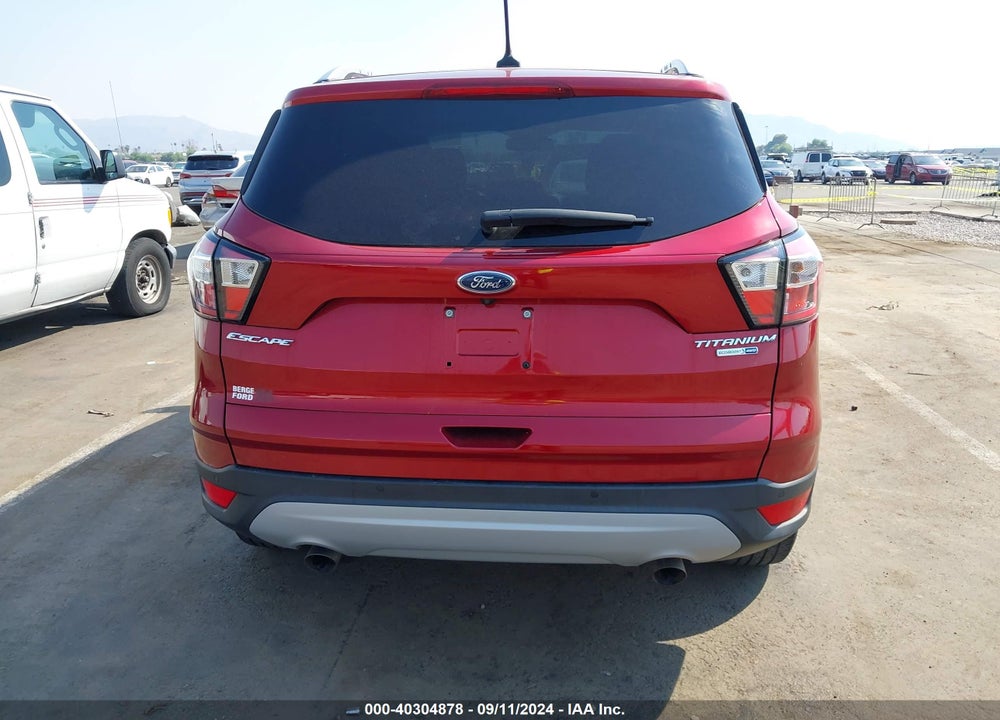 2018 FORD ESCAPE TITANIUM VIN: 1FMCU9J92JUA99686