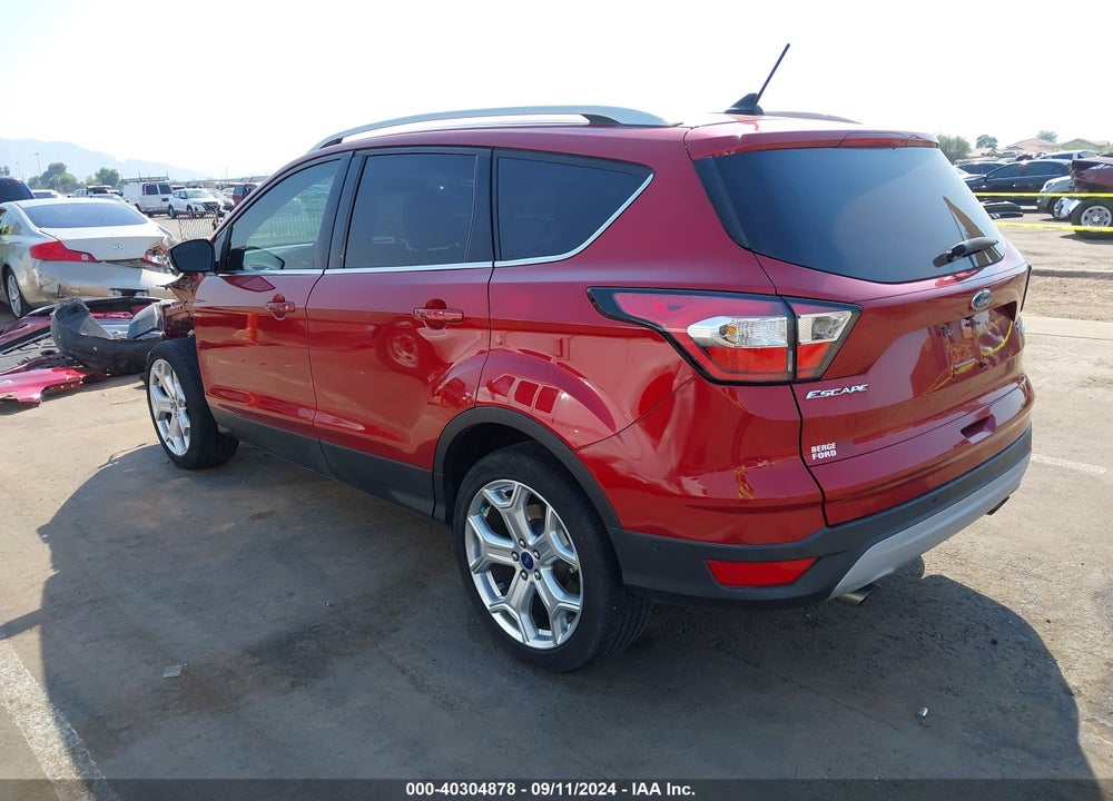 2018 FORD ESCAPE TITANIUM VIN: 1FMCU9J92JUA99686