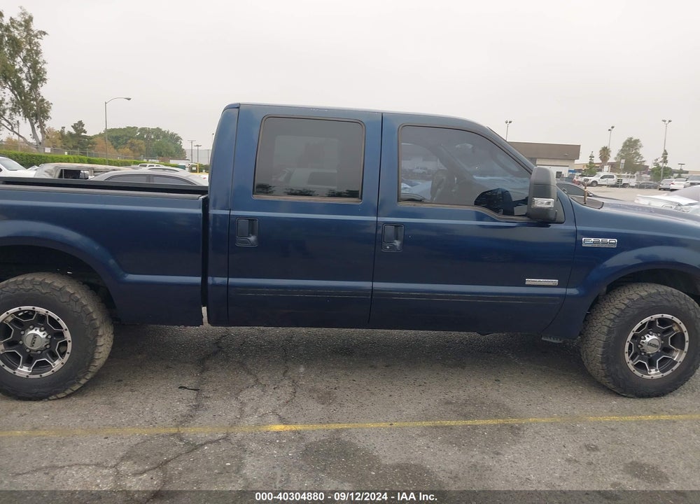 2005 FORD F-250 LARIAT/XL/XLT VIN: 1FTSW20P95EC22627
