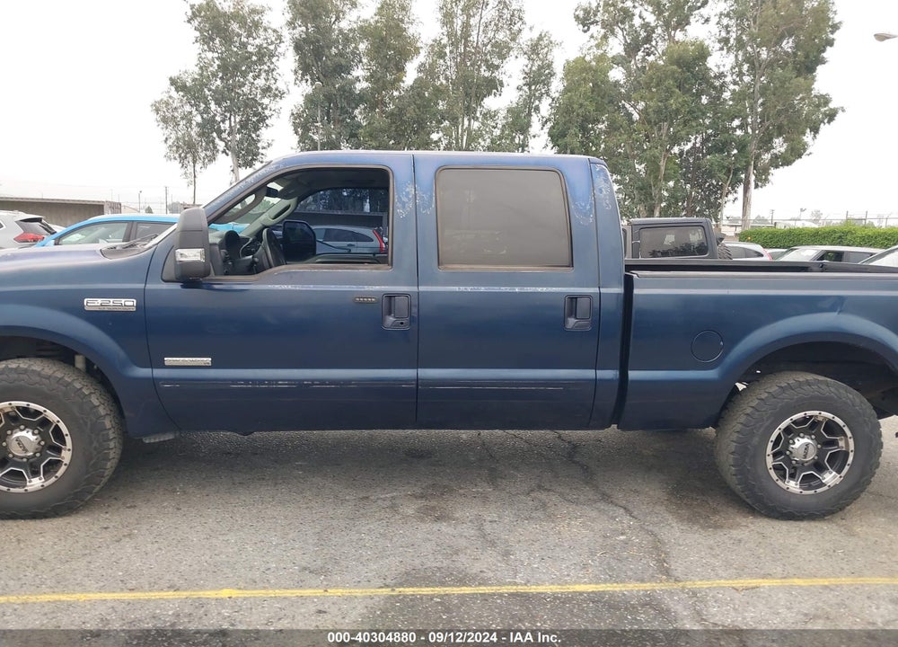 2005 FORD F-250 LARIAT/XL/XLT VIN: 1FTSW20P95EC22627