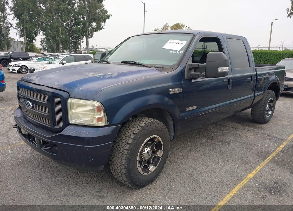 2005 FORD F-250 LARIAT/XL/XLT VIN: 1FTSW20P95EC22627