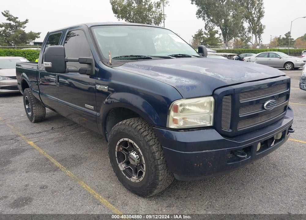 2005 FORD F-250 LARIAT/XL/XLT VIN: 1FTSW20P95EC22627