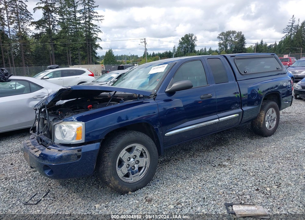 2005 DODGE DAKOTA LARAMIE VIN: 1D7HW52K05S166520