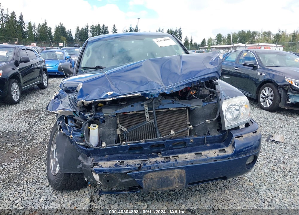 2005 DODGE DAKOTA LARAMIE VIN: 1D7HW52K05S166520