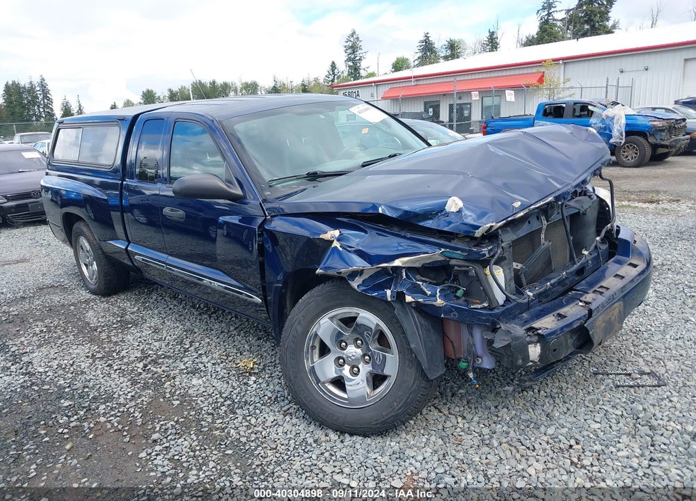 2005 DODGE DAKOTA LARAMIE VIN: 1D7HW52K05S166520