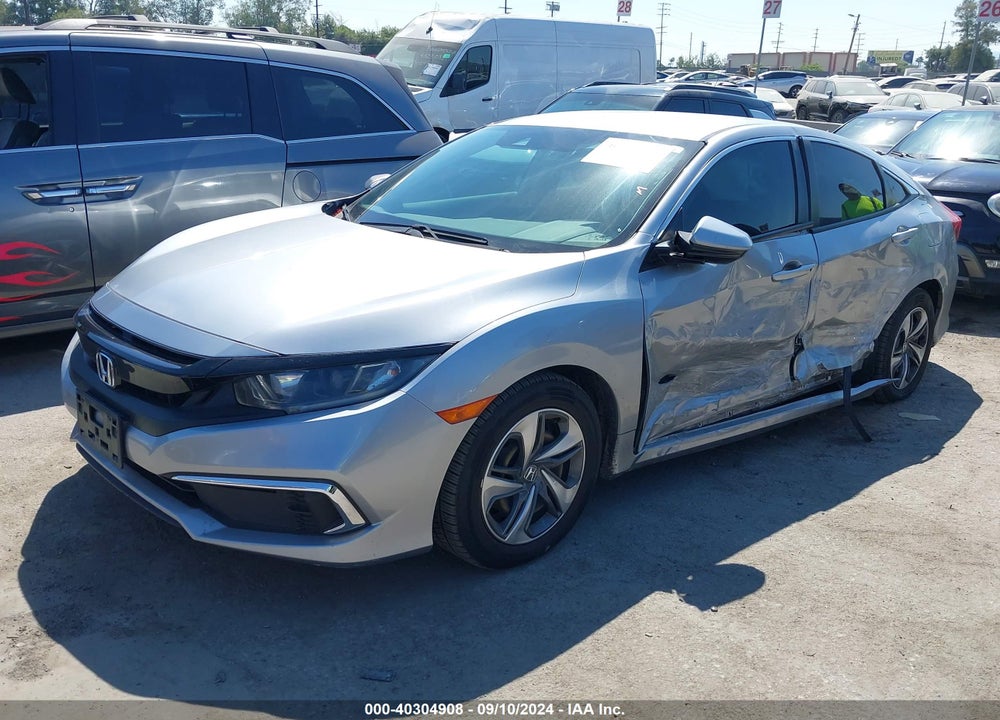 2020 HONDA CIVIC LX VIN: 2HGFC2F62LH557549
