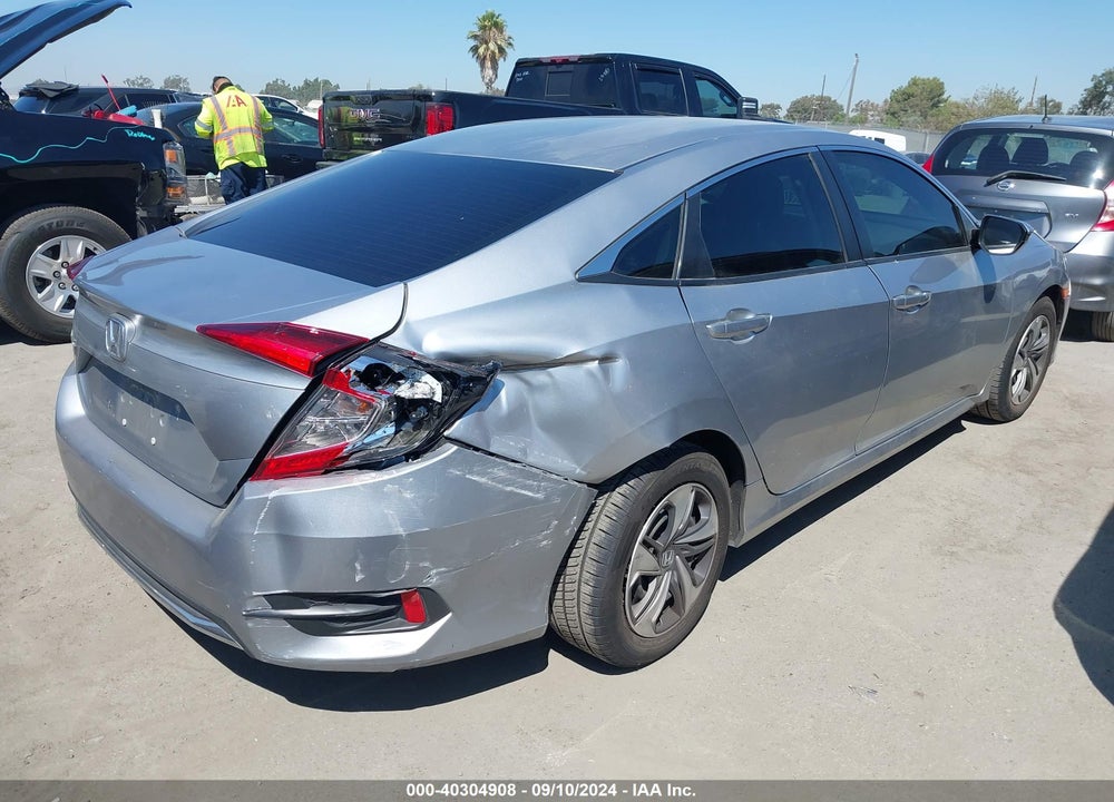 2020 HONDA CIVIC LX VIN: 2HGFC2F62LH557549