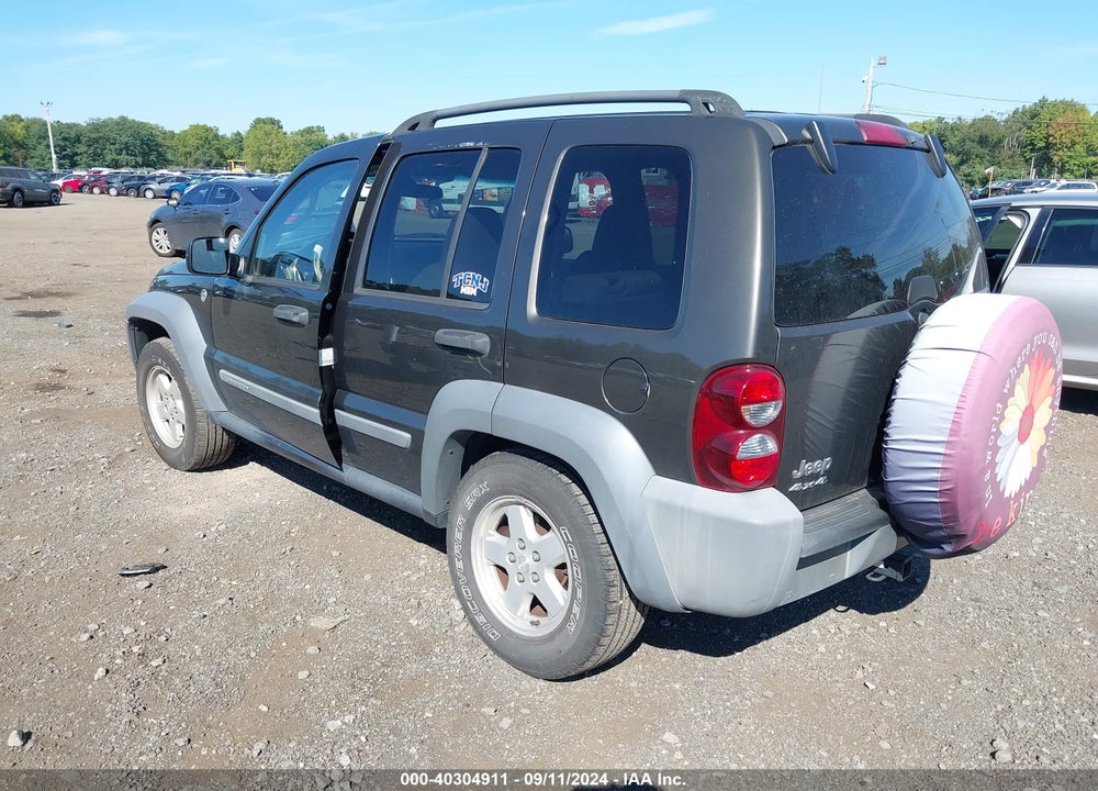 2005 JEEP LIBERTY SPORT VIN: 1J4GL48K45W509123