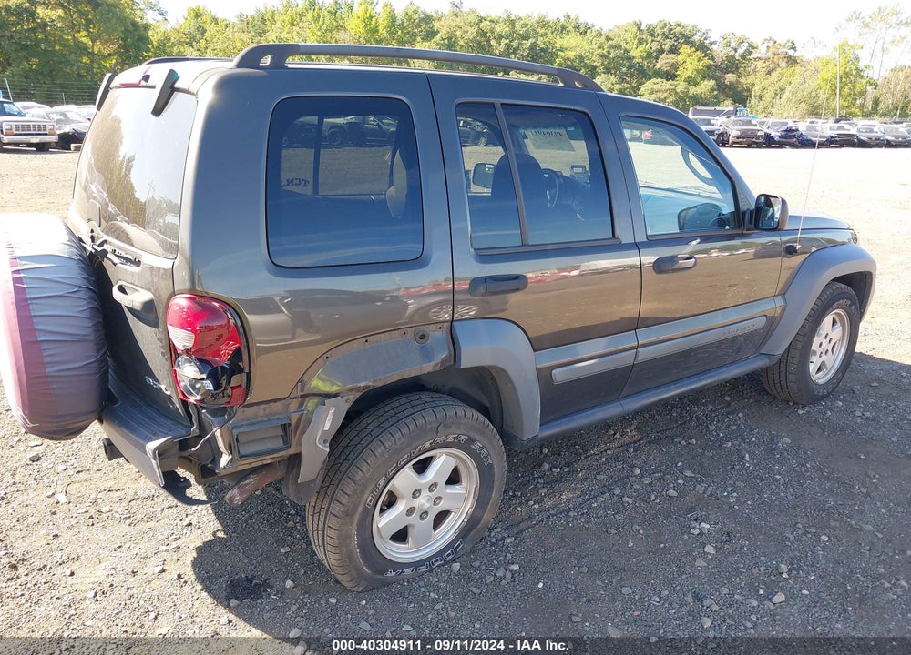 2005 JEEP LIBERTY SPORT VIN: 1J4GL48K45W509123