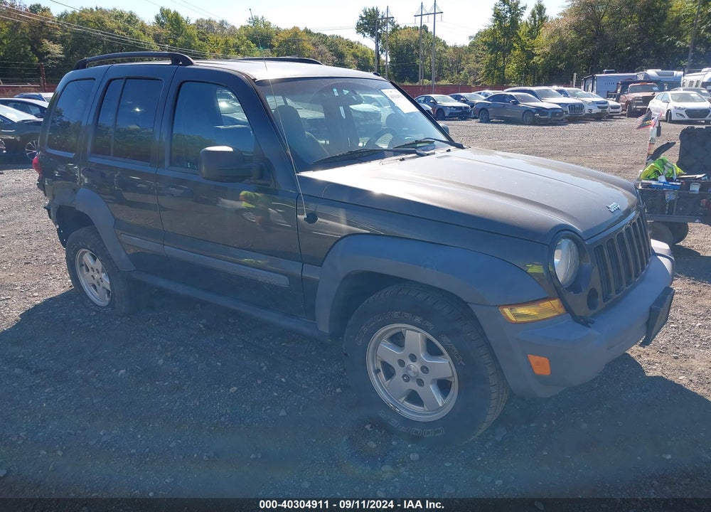 2005 JEEP LIBERTY SPORT VIN: 1J4GL48K45W509123