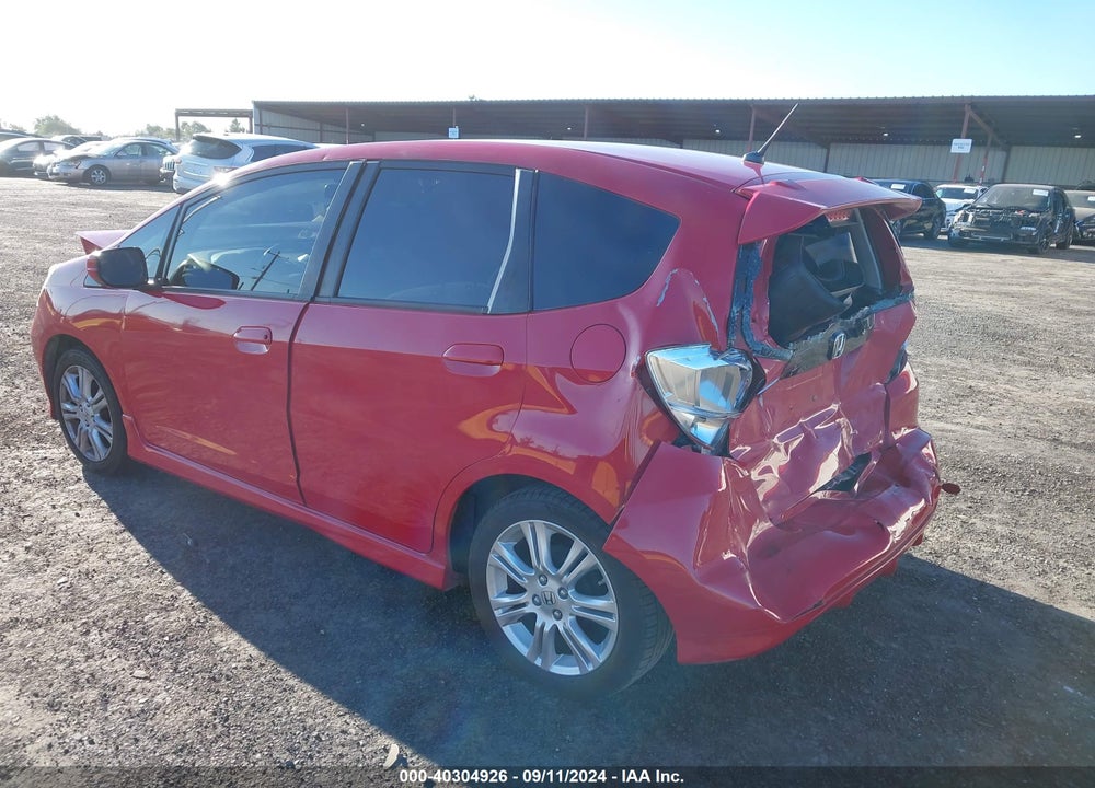 2009 HONDA FIT SPORT VIN: JHMGE88459C005887
