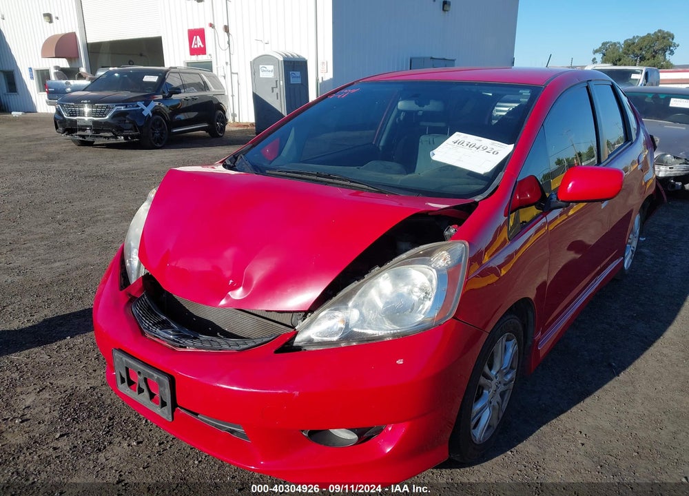 2009 HONDA FIT SPORT VIN: JHMGE88459C005887