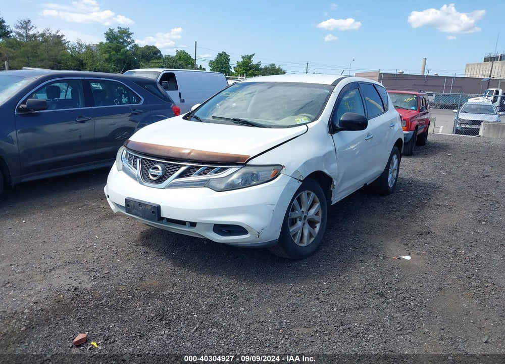 2014 NISSAN MURANO S VIN: JN8AZ1MW0EW504118