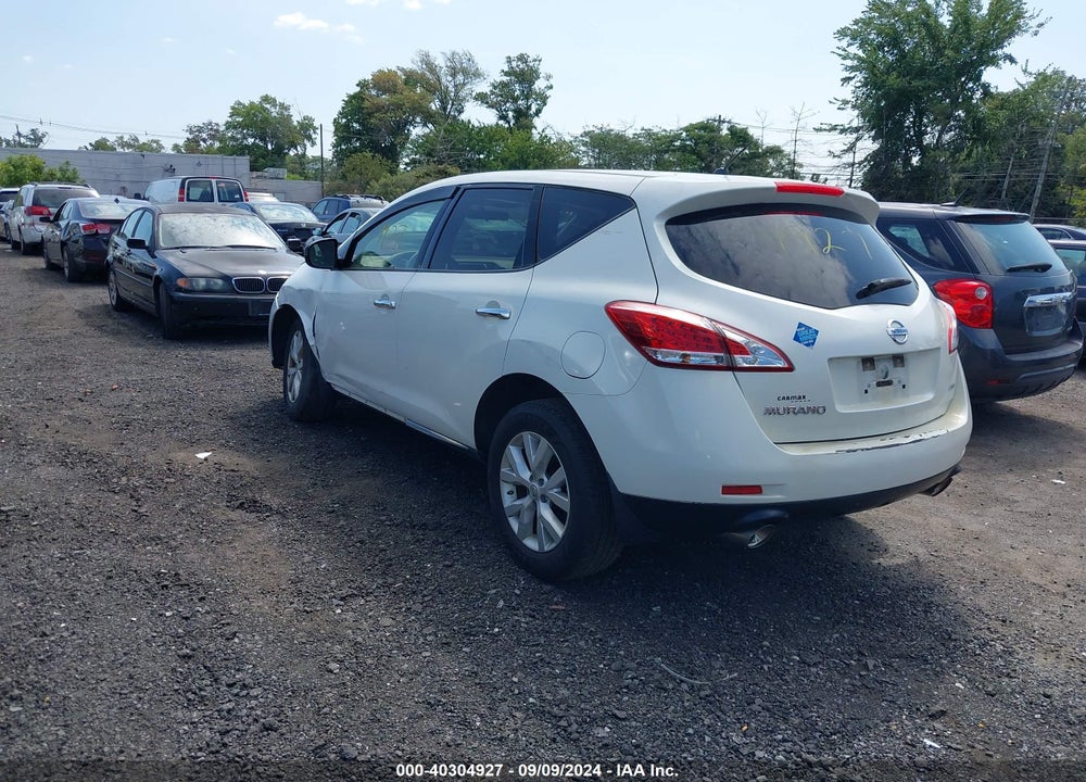 2014 NISSAN MURANO S VIN: JN8AZ1MW0EW504118