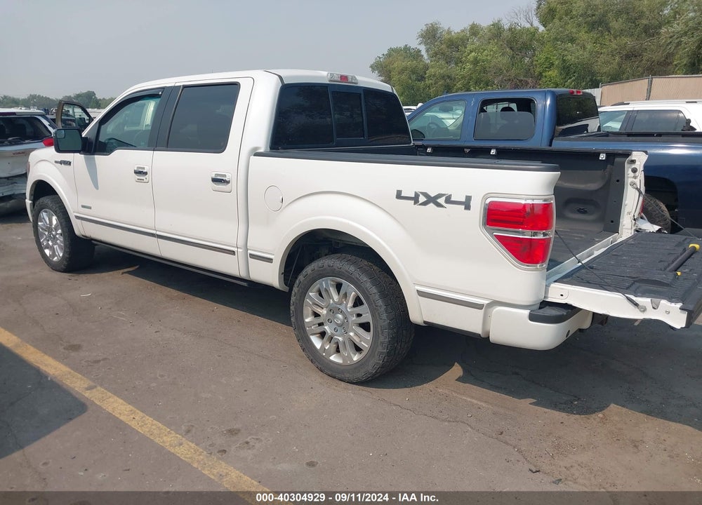 2013 FORD F-150 PLATINUM VIN: 1FTFW1ET8DFC80576