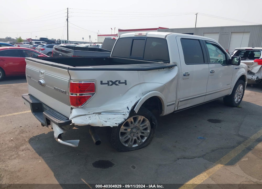 2013 FORD F-150 PLATINUM VIN: 1FTFW1ET8DFC80576