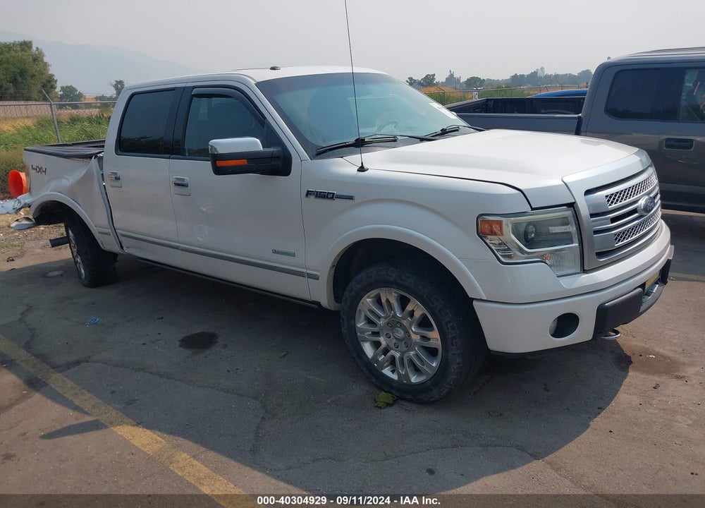 2013 FORD F-150 PLATINUM VIN: 1FTFW1ET8DFC80576