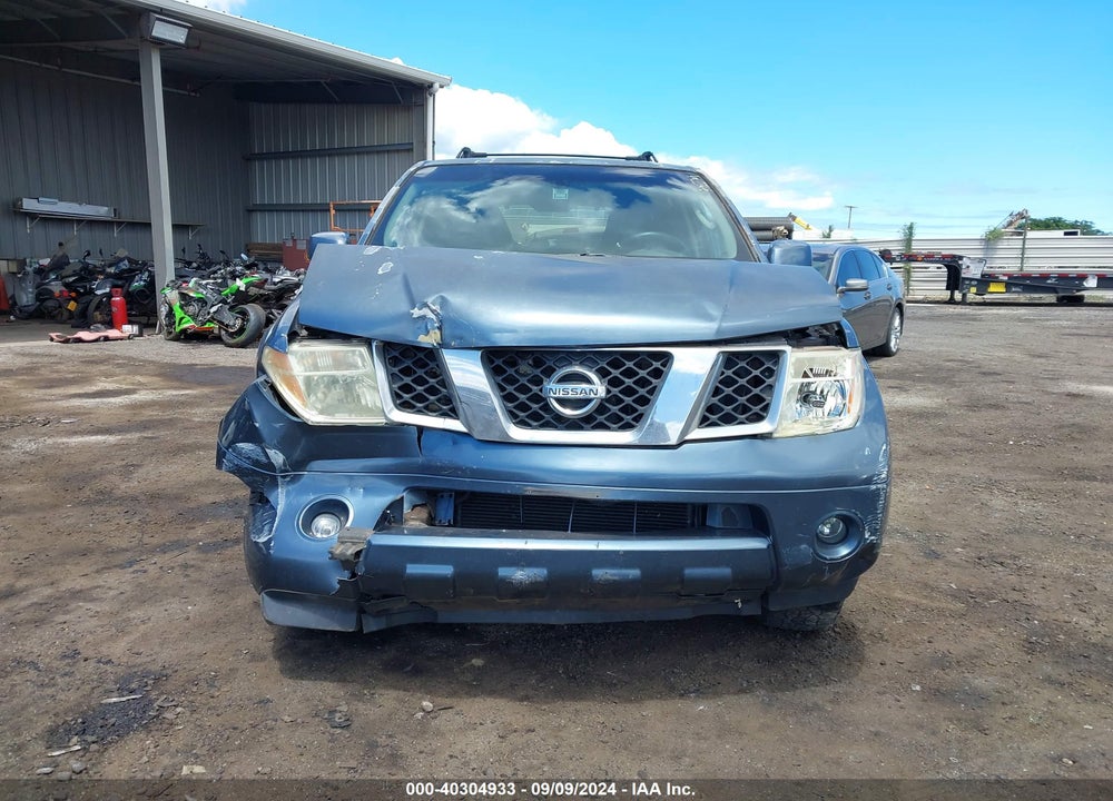 2005 NISSAN PATHFINDER SE VIN: 5N1AR18W05C730906