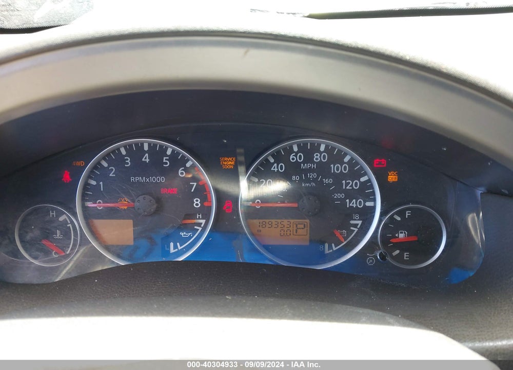 2005 NISSAN PATHFINDER SE VIN: 5N1AR18W05C730906