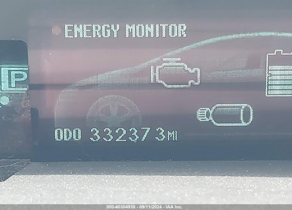 2013 TOYOTA PRIUS THREE VIN: JTDKN3DU7D1625326