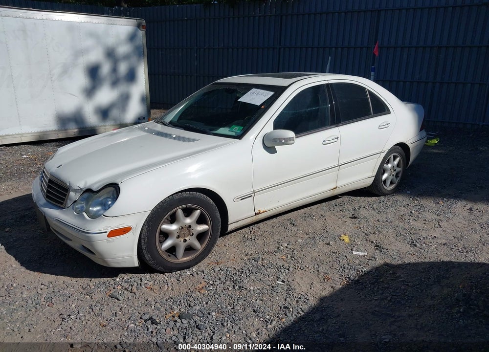 2004 MERCEDES-BENZ C 320 4MATIC VIN: WDBRF84J74F456585